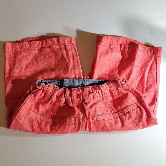 BRAND NEW BOYS 'FLAT FRONT CHINO SHORTS-CAT& JACK WARM RED - Picture 13 of 16